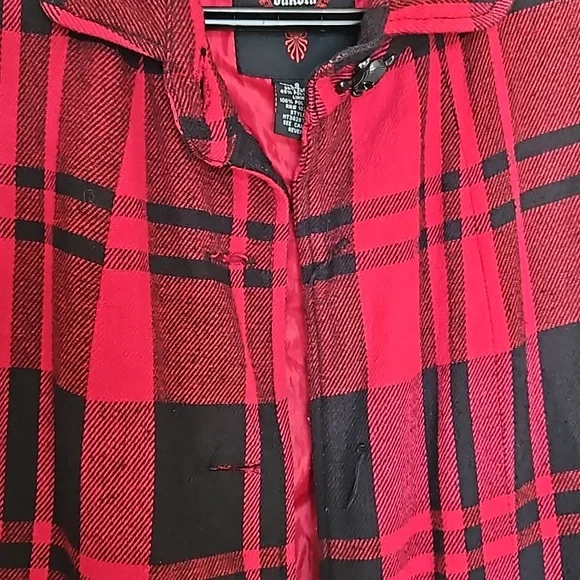 BB Dakota red plaid jacket - Picture 5 of 8